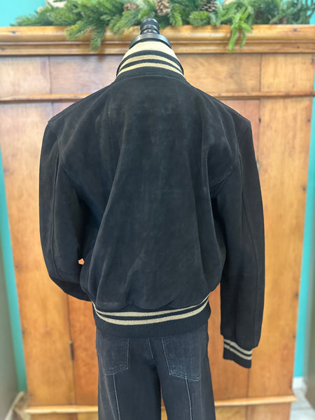 Western & Co Bandana Embroidered Bomber Jacket