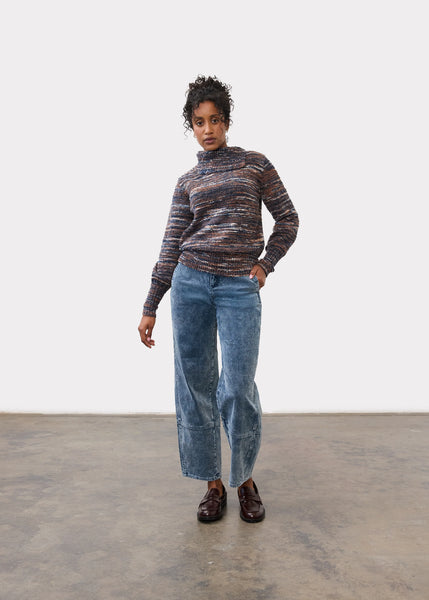 Envelope Collar Sweater