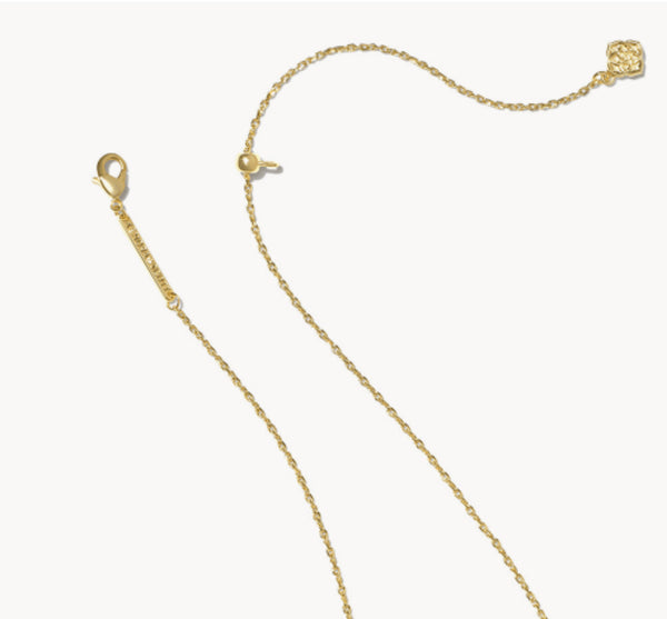 Kendra Scott Baseball Pendant in Gold & Silver