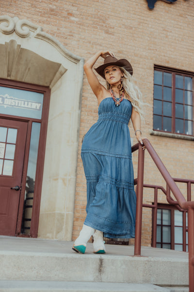 The Western Maxi Dress