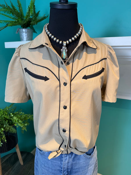 Howdy Hanny The Pearl Snap Button Shirt