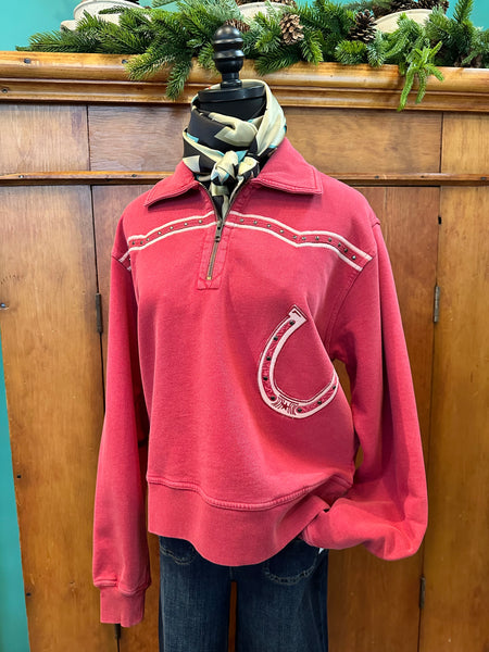 Howdy Hanny Quarter Zip Sweatshirt