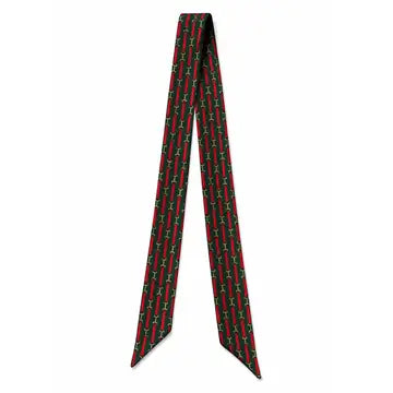 Bit and Stripe Twilly in Green & Red