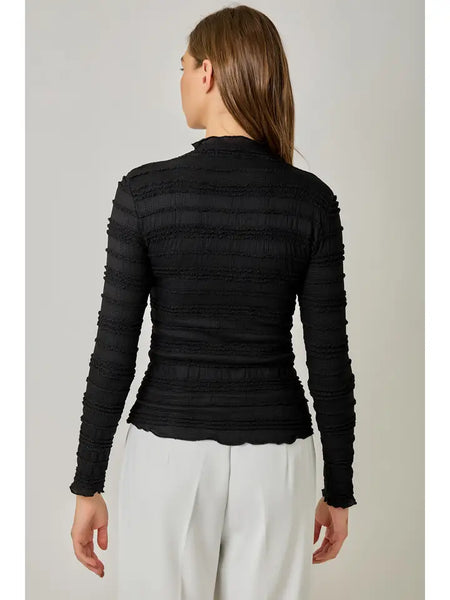 Lettuce Edge Knit Top