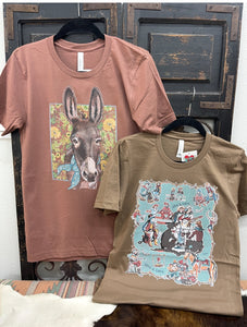 XOXO Bandana Donkey T-Shirt