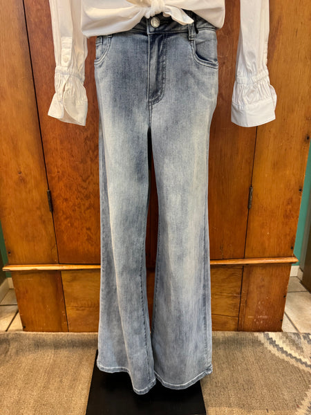 Joseph Ribkoff Wide Leg Denim Jean