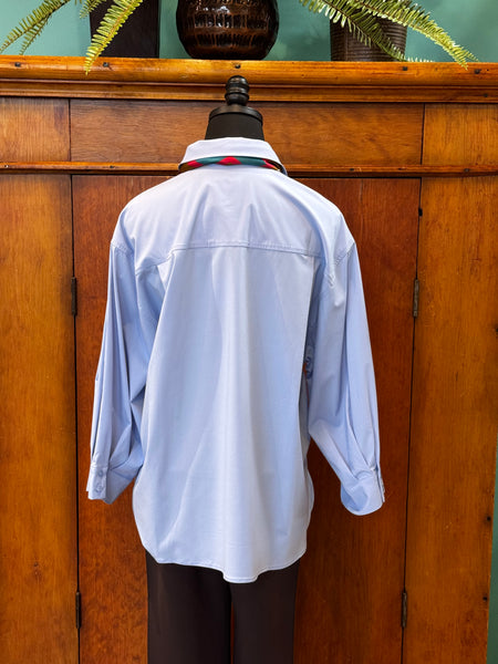 Enid Oversized Cropped Shirt