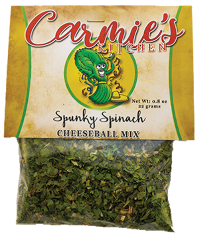 Carmie’s Spunky Spinach Cheeseball Mix