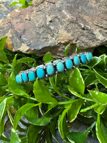 Make A Statement Turquoise Cuff Bracelet
