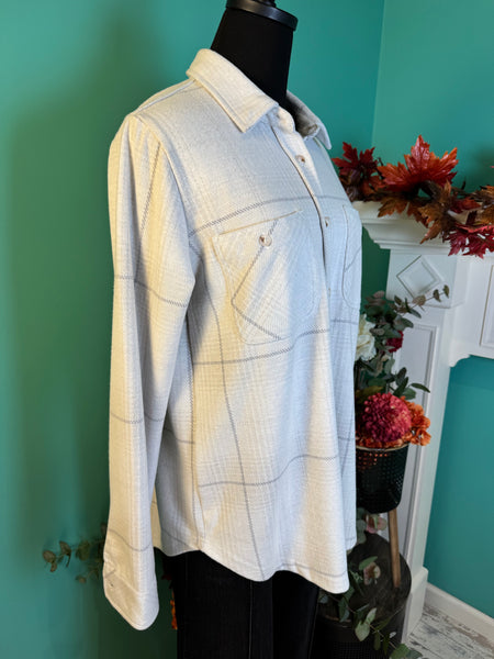 Panache Apparel Flannel Button Up Long Sleeve Shirt