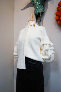 Joseph Ribkoff Knit Fluff Jacket