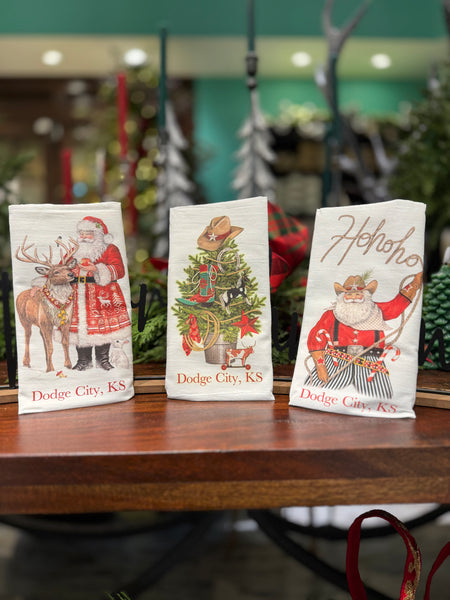 MLT Nordic Santa Bagged Towel- Custom