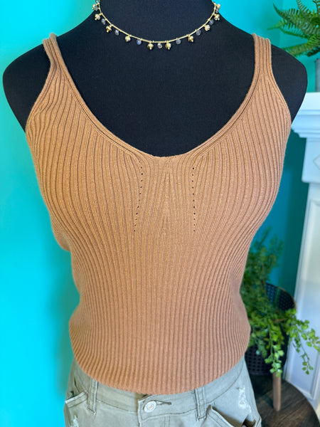Body Hugger Ribbed Top