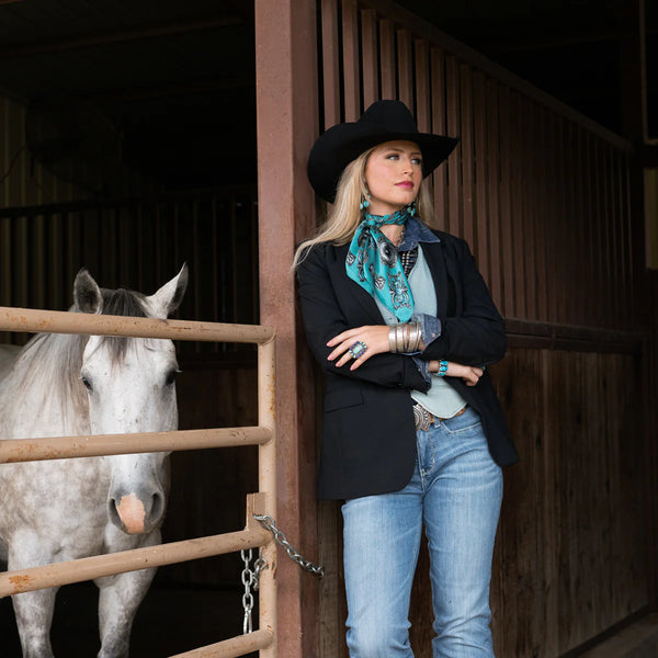 Fringe Scarves- Turqs and Conchos