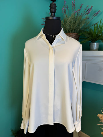 Lysse Ivette Pleated Ballon Sleeve Blouse