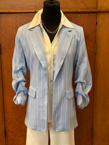 Esqualo Blazer Linen Stripe