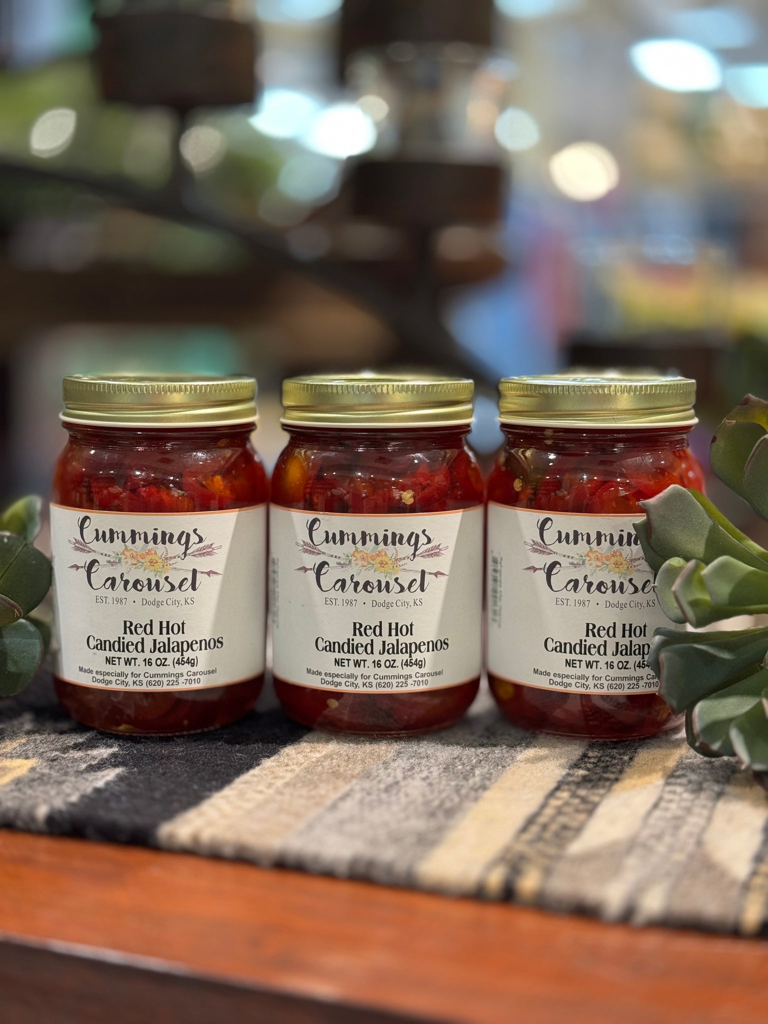 Cummings Carousel’s Red Hot Candied Jalapeños