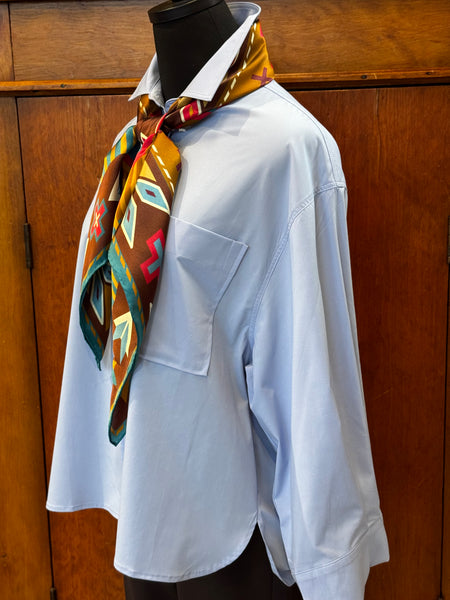 Enid Oversized Cropped Shirt