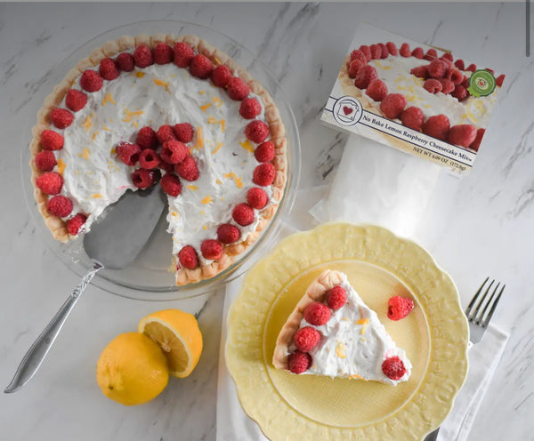 Lemon Raspberry Cheesecake Mix (No Bake)