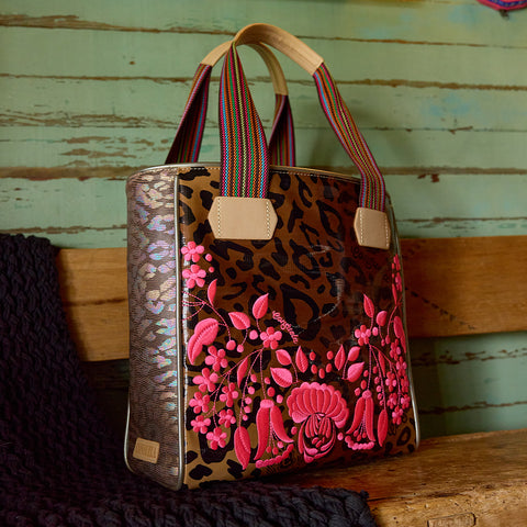 Consuela Classic Tote in Ruby