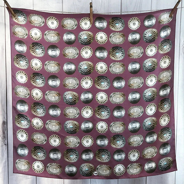 Fringe Scarves Big Concho Long & Tall Scarf