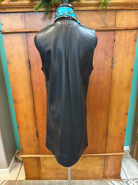 THML Leather Dress with Pockets