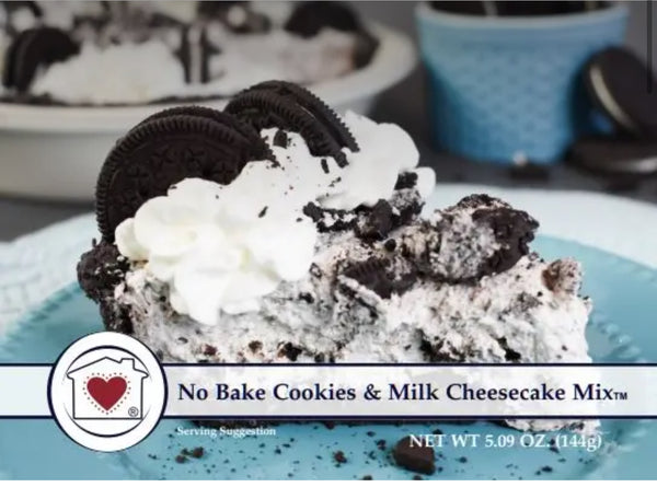 Cookie & Milk Cheesecake (No Bake)