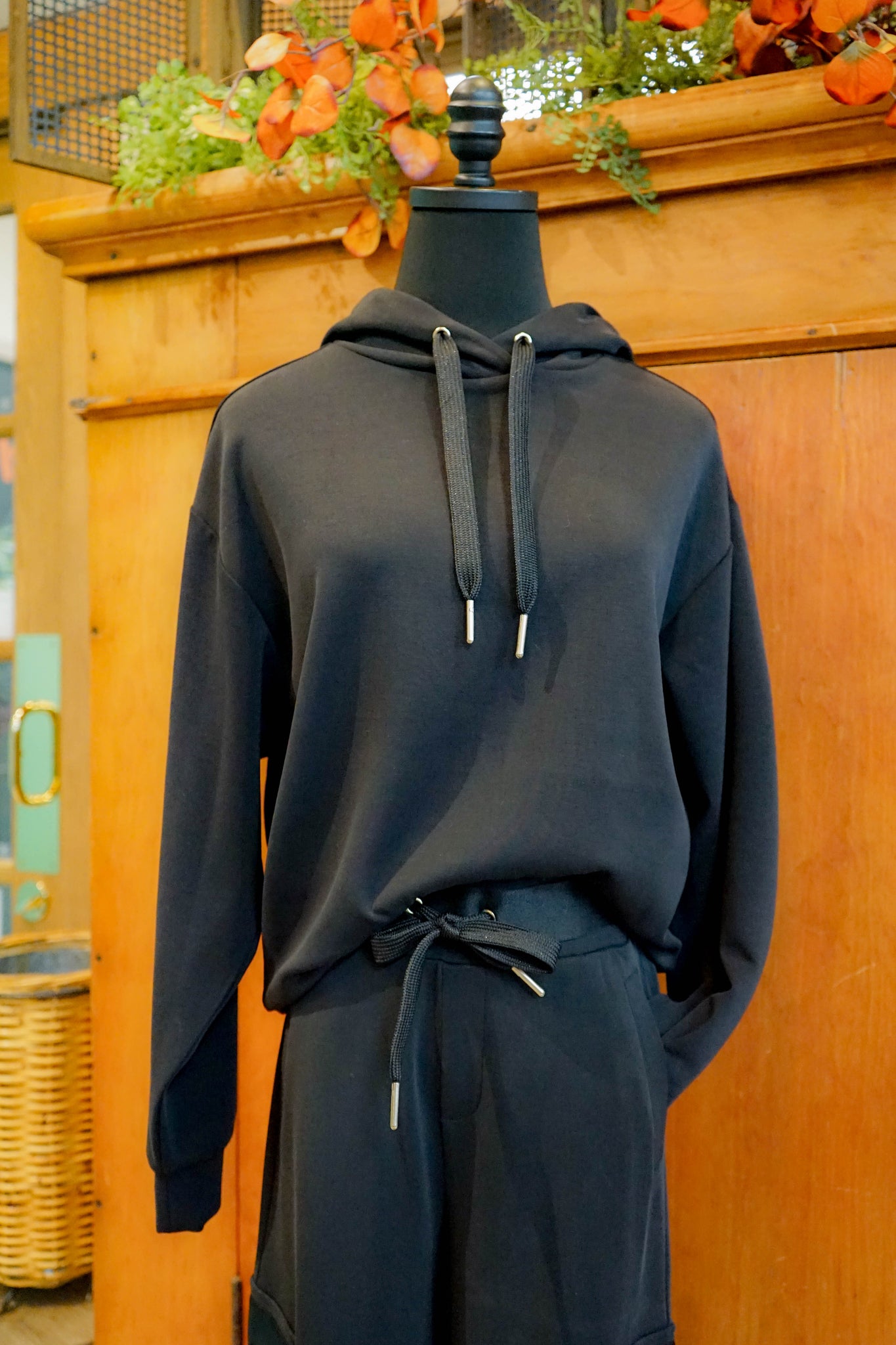 Esqualo Drawstring Hoodie