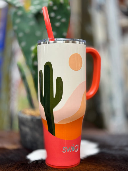 SwigLife Boho Desert 40oz Mega mug