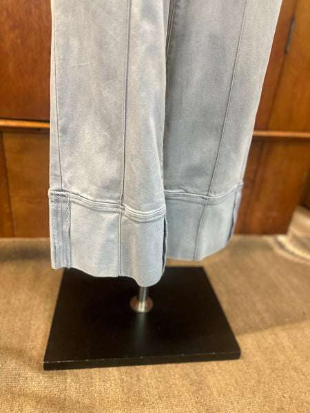 FDJ Olivia Wide Cuffed Ankle Jean