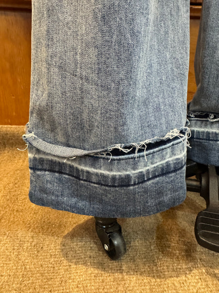 FDJ Olivia Cuffed Wide Leg Jean