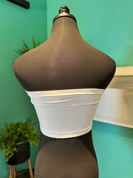 Knit Bandeau Layering Top