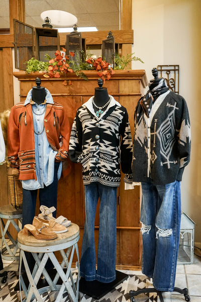 Pendleton Oversized Graphic Cardigan