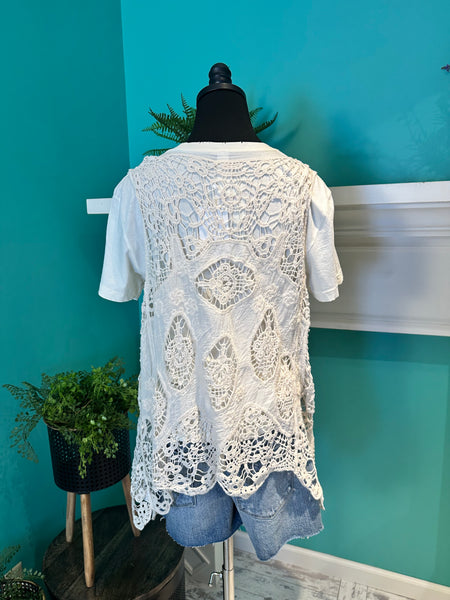The Lace Vest beauty