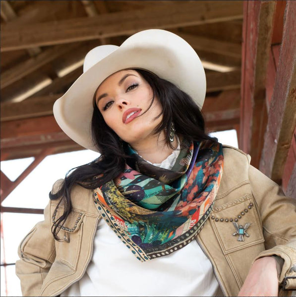 Fringe Scarves Burro Country