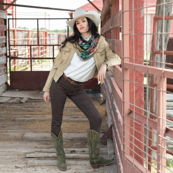 Fringe Scarves Burro Country