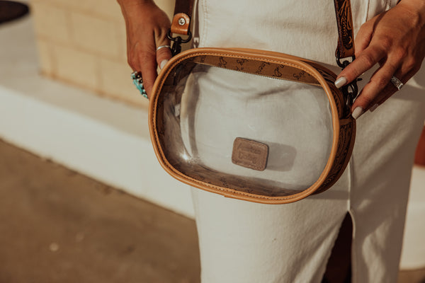 AD Western Clear Bag Crossbody