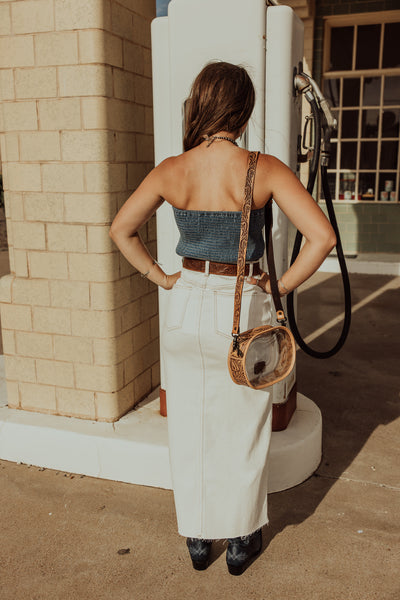 AD Western Clear Bag Crossbody