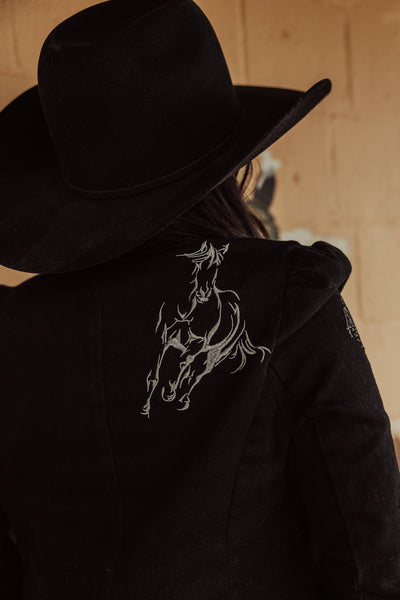 Wild West Western Denim Blazer