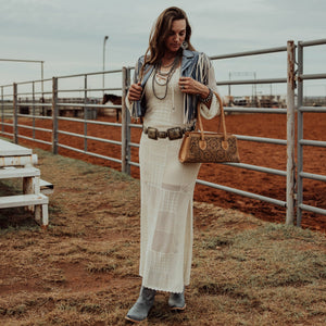 Crochet Maxi Dress