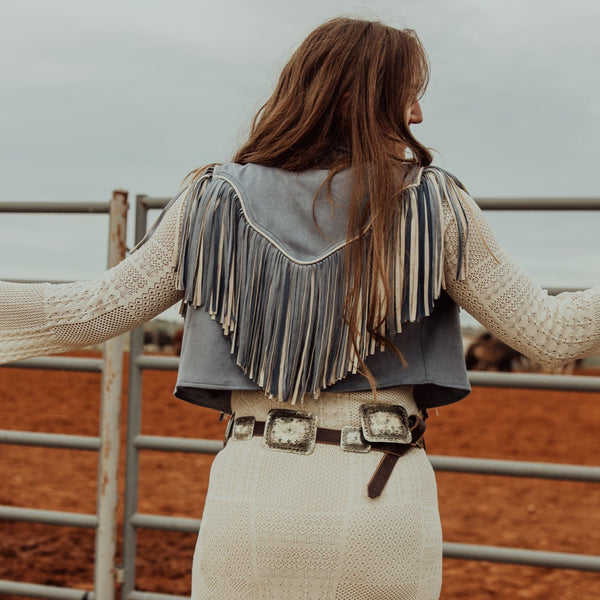 Cross Concho Belt
