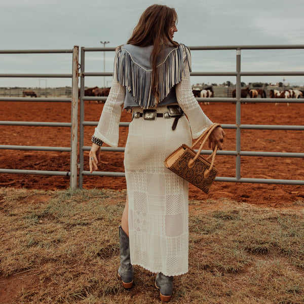 Crochet Maxi Dress