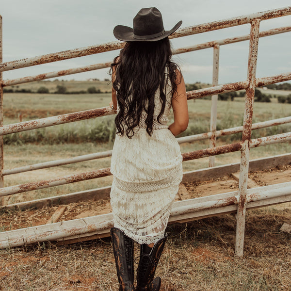 Bohemian Lace Maxi Dress