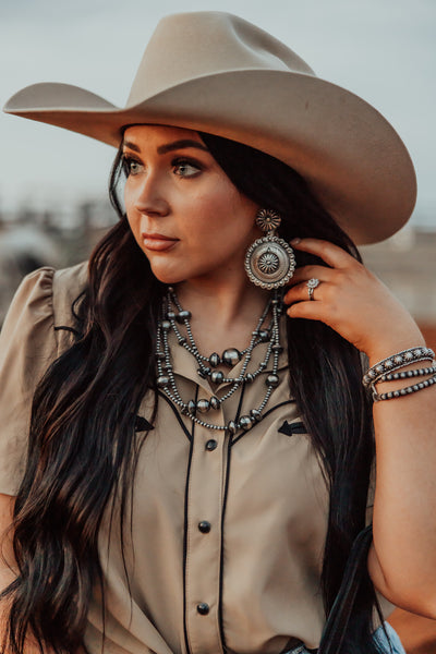 Howdy Hanny The Pearl Snap Button Shirt