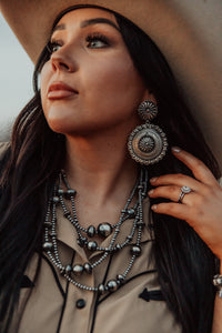 4 Strand Graduated Navajo Pearl Necklace