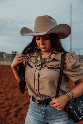 Howdy Hanny The Pearl Snap Button Shirt