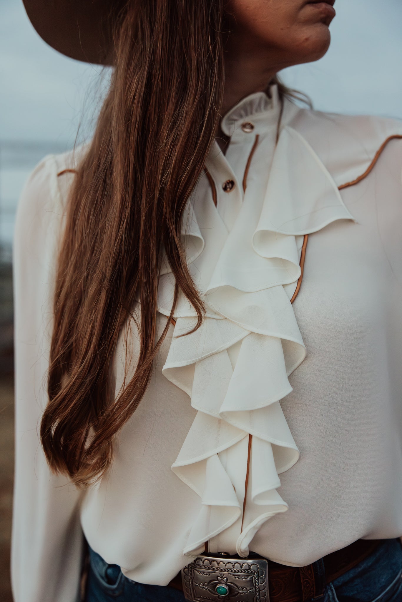 Flirtacious Ruffle Top