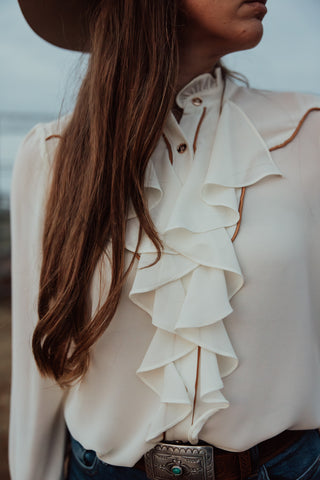 Flirtacious Ruffle Top