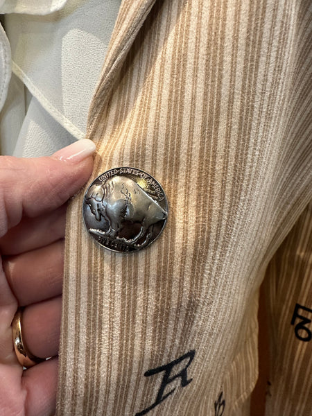 Lucky & Blessed The Brand Blazer Pin Stripe