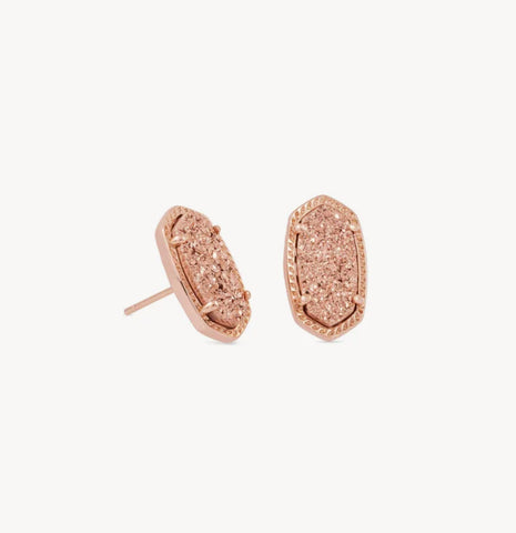 Kendra Scott Ellie Rose Gold Studs